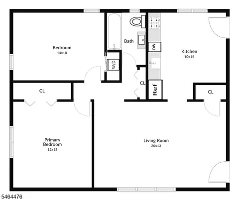 Floorplan - 86 Troy Dr # B, Springfield, NJ 07081 photo 1 of 1