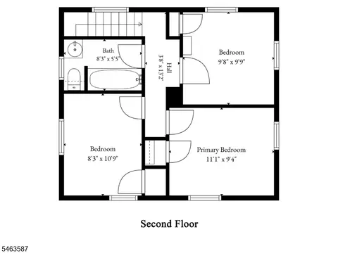 Floorplan - 124 Jefferson St, Haskell, NJ 07420 photo 3 of 3