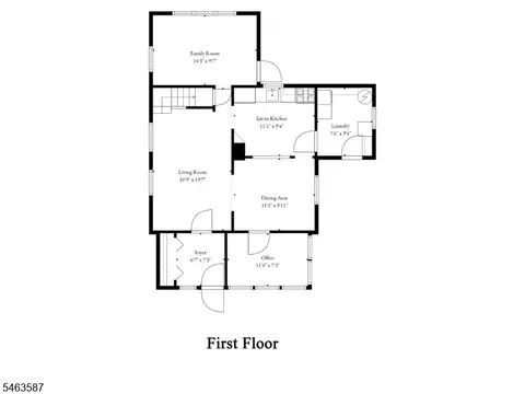 Floorplan - 124 Jefferson St, Haskell, NJ 07420 photo 2 of 3