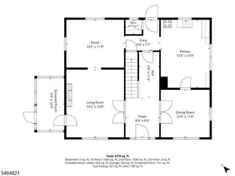 Floorplan - 218 State Route 31, Hampton, NJ 08827 photo 3 of 3