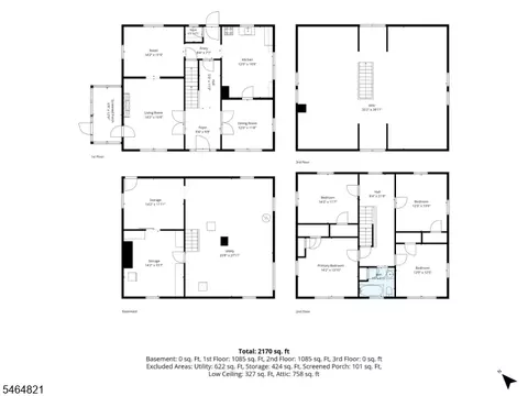 Floorplan - 218 State Route 31, Hampton, NJ 08827 photo 1 of 3