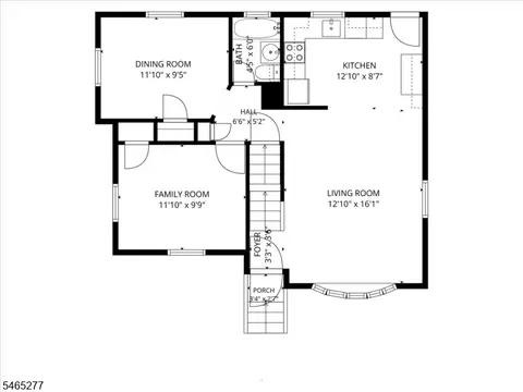 Floorplan - 43 River Rd, Stanhope, NJ 07874 photo 2 of 4