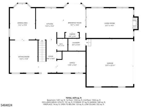 Floorplan - 18 Cornerstone Dr, Hackettstown, NJ 07840 photo 1 of 3