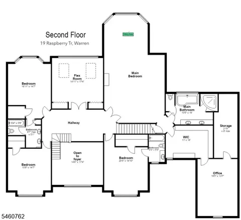Floorplan - 19 Raspberry Trl, Warren, NJ 07059 photo 2 of 2