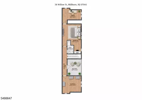 Floorplan - 38 Willow St #B, Millburn, NJ 07041 photo 3 of 3