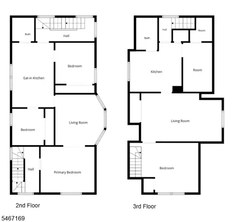 Floorplan - 61 Spring St, Bloomfield, NJ 07003 photo 2 of 2