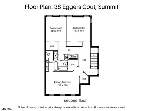 Floorplan - 38 Eggers Ct, Summit, NJ 07901 photo 2 of 4