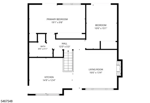 Floorplan - 194 Wiley Ave, Plainfield, NJ 07062 photo 2 of 2