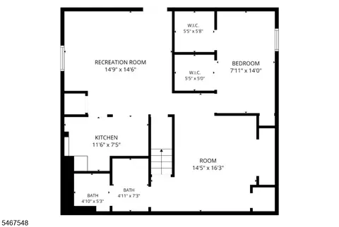 Floorplan - 194 Wiley Ave, Plainfield, NJ 07062 photo 1 of 2