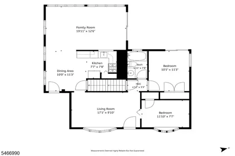 Floorplan - 686 Broad St, Bloomfield, NJ 07003 photo 2 of 3