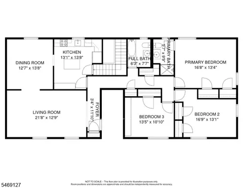 Floorplan - 60 Troy Dr # B, Springfield, NJ 07081 photo 1 of 1
