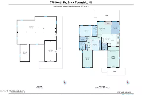 Floorplan - 778 North Dr, Brick, NJ 08724 photo 2 of 2