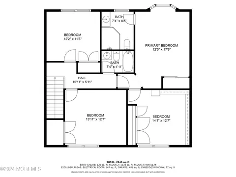 Floorplan - 10 Leaf Ln, Old Bridge, NJ 08857 photo 2 of 3