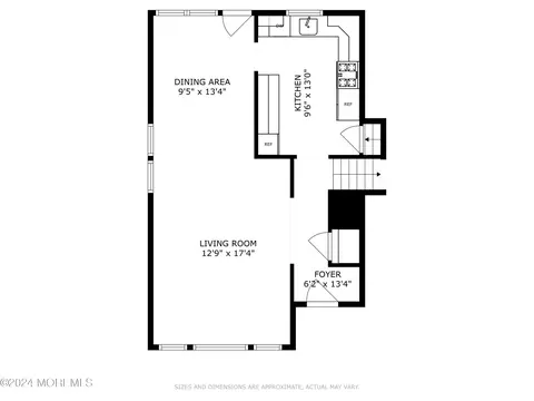 Floorplan - 206 Beach Ave, Leonardo, NJ 07737 photo 2 of 5