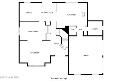 Floorplan - 286 Warren Dr, Wrightstown, NJ 08562 photo 2 of 3