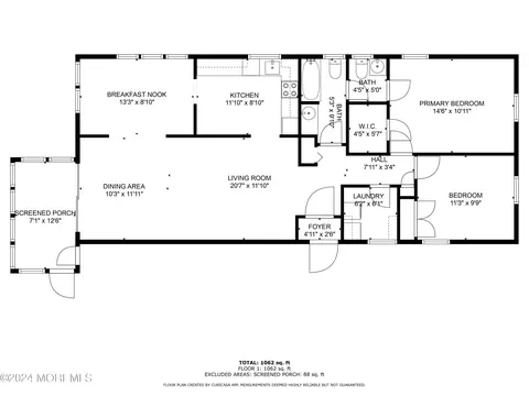Floorplan - 9 Brooke Rd, Brick, NJ 08724 photo 1 of 1
