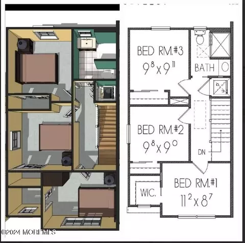 Floorplan - 1 Shell Rd, Mantoloking, NJ 08738 photo 2 of 3