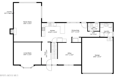 Floorplan - 492 Burke Rd, Jackson, NJ 08527 photo 1 of 3