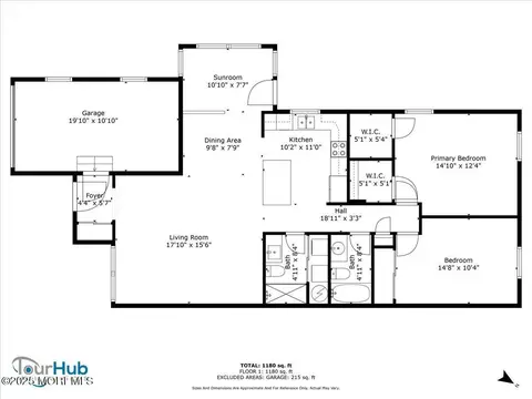 Floorplan - 6 Daniel Webster Ave # B, Monroe, NJ 08831 photo 1 of 1