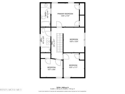 Floorplan - 6 Viola Ave, Leonardo, NJ 07737 photo 2 of 3