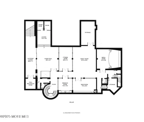 Floorplan - 27 N Ward Ave, Rumson, NJ 07760 photo 1 of 3
