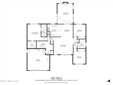 Floorplan - 303 Bayside East Pkwy, Forked River, NJ 08731 photo 1 of 1