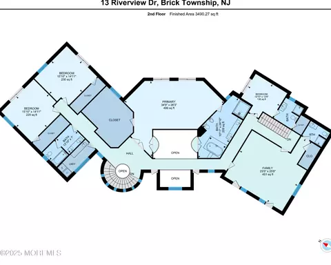 Floorplan - 13 Riverview Dr, Brick, NJ 08723 photo 2 of 3