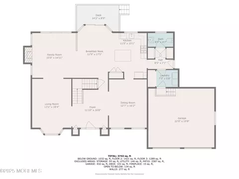 Floorplan - 235 Leesville Rd, Jackson, NJ 08527 photo 5 of 7