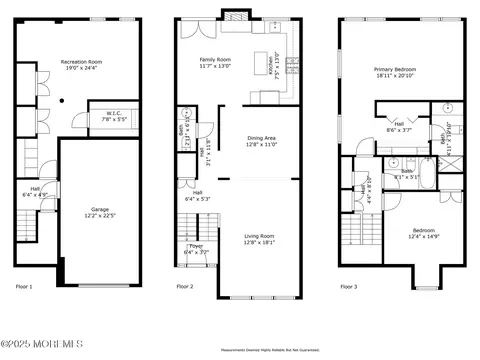Floorplan - 7 Hickory Ct #A, Brielle, NJ 08730 photo 3 of 3