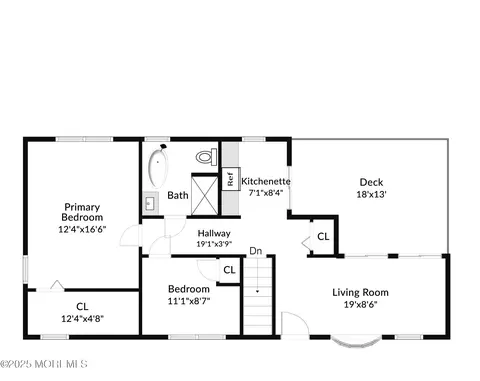 Floorplan - 309 Ormond Dr, Lavallette, NJ 08735 photo 2 of 3