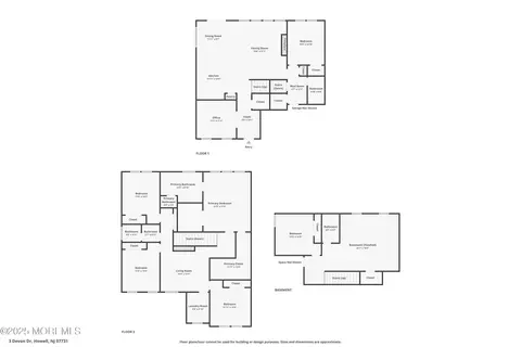 Floorplan - 3 Devon Dr, Howell, NJ 07731 photo 1 of 3