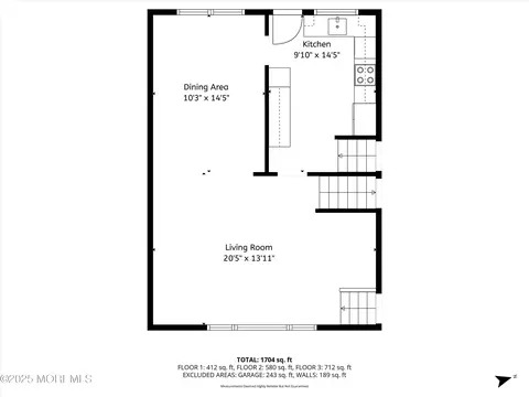 Floorplan - 416 Irons St, Forked River, NJ 08731 photo 3 of 4