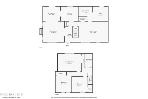 Floorplan - 5 Sloop Ct, Barnegat, NJ 08005 photo 2 of 2