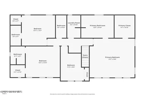Floorplan - 1412 Forest Ave, Brick, NJ 08724 photo 2 of 4