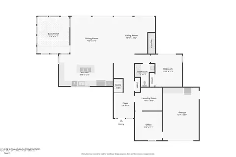 Floorplan - 1208 Gannet Ct, Forked River, NJ 08731 photo 1 of 3