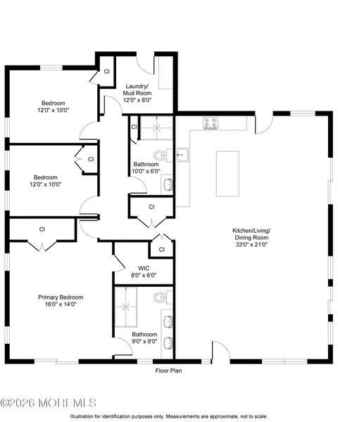 Floorplan - 22 Crescent Dr, Brielle, NJ 08730 photo 1 of 1