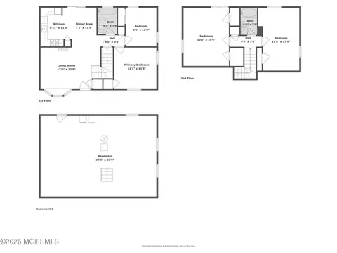 Floorplan - 8 Trinity Pl, Jackson, NJ 08527 photo 1 of 3