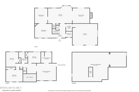 Floorplan - 6 Marybeth Ct, Jackson, NJ 08527 photo 2 of 3