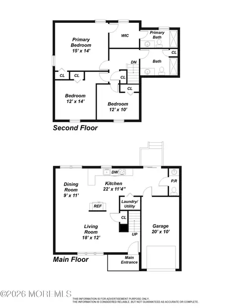 Floorplan - 65 Glenn Dr, Brick, NJ 08723 photo 1 of 1