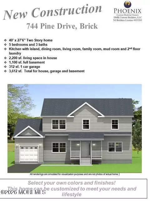 Exterior - 744 Pine Dr, Brick, NJ 08723 photo 2 of 2