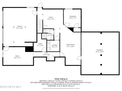 Floorplan - 617 Oceanview Rd, Brielle, NJ 08730 photo 1 of 4
