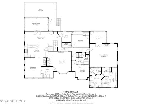 Floorplan - 617 Oceanview Rd, Brielle, NJ 08730 photo 2 of 4