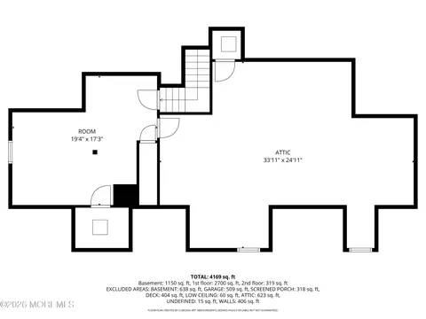 Floorplan - 617 Oceanview Rd, Brielle, NJ 08730 photo 3 of 4