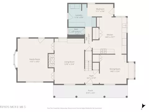Floorplan - 9 N Cherry Ln, Rumson, NJ 07760 photo 1 of 3