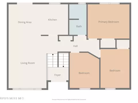 Floorplan - 865 Pershing Ave, Brick, NJ 08723 photo 2 of 3