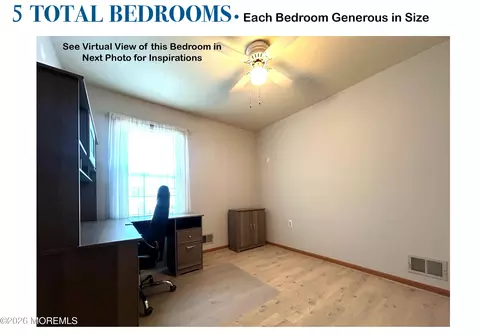 Bedroom - 511 Pinecroft Dr, Brick, NJ 08723 photo 4 of 7