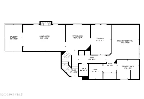 Floorplan - 70 Overlook Dr, Independence, NJ 07838 photo 1 of 3