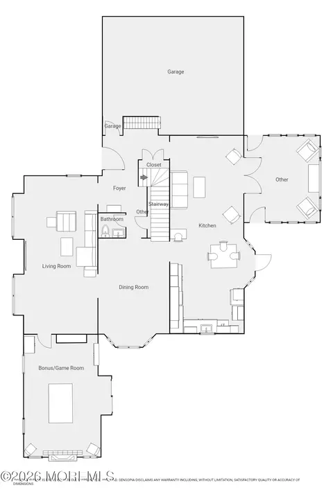 Floorplan - 609 Spaulding Ave, Forked River, NJ 08731 photo 1 of 4