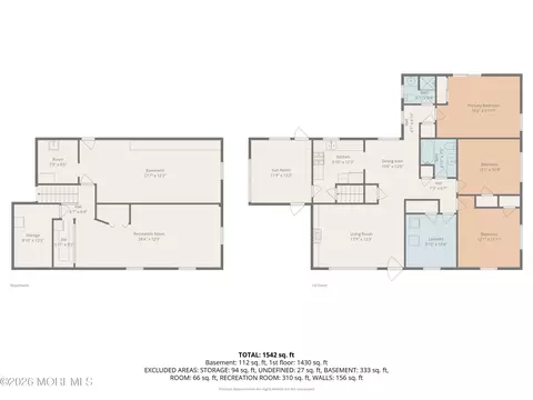 Floorplan - 1708 Forge Pond Rd, Brick, NJ 08723 photo 2 of 3