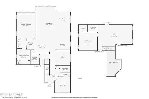 Floorplan - 185 Arborridge Dr, Forked River, NJ 08731 photo 1 of 3